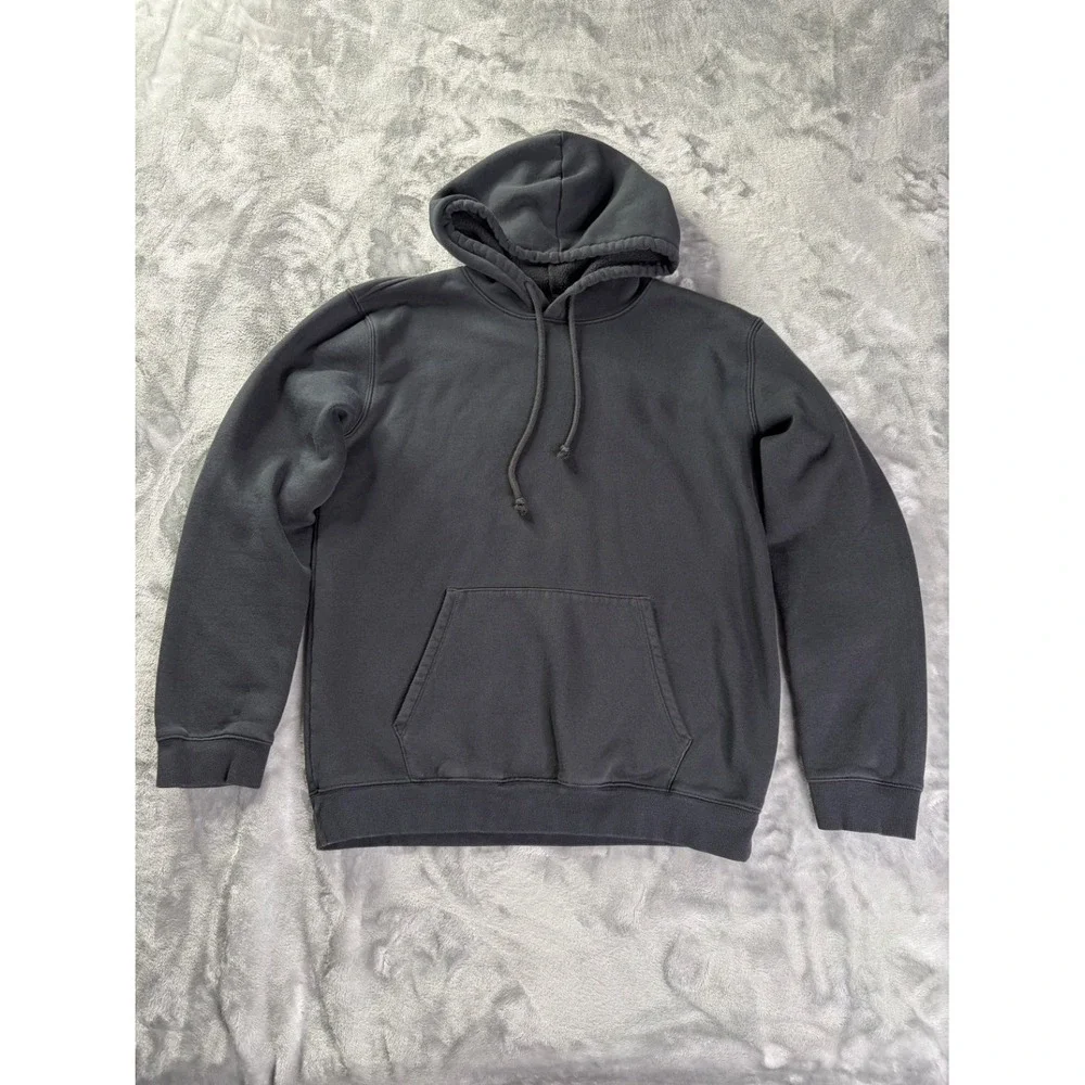 Skims Hoodie Women Small Black Fleece Pullover Full Length Athleisure Classic